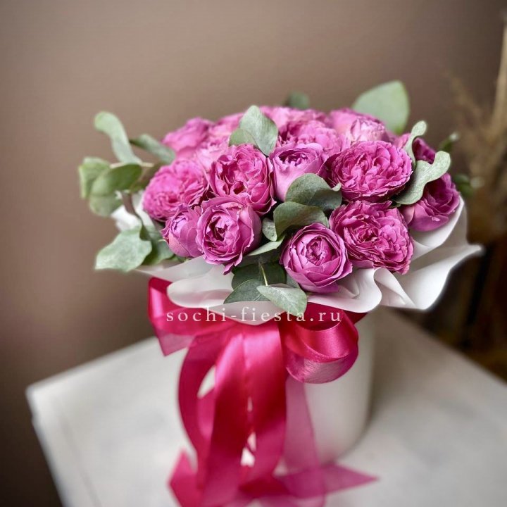 Розы Мисти баблс 7 веточек в Ангарске