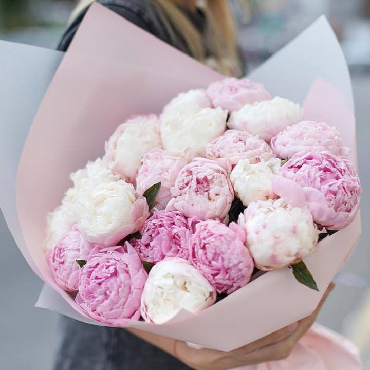 Букет пионов "Бутоника" в Ангарске