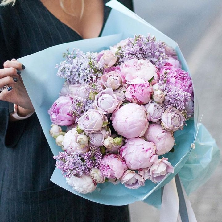 Букет "Блю логан" в Ангарске