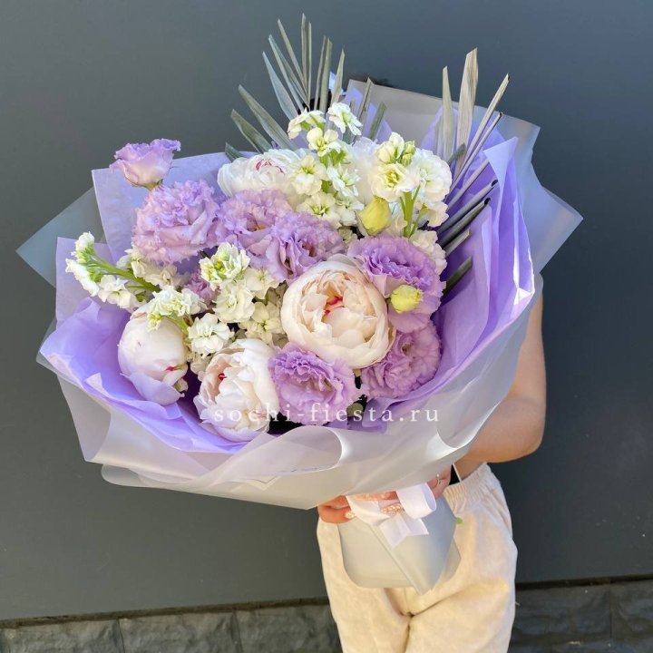 Букет "Лавандовое мороженое" в Ангарске