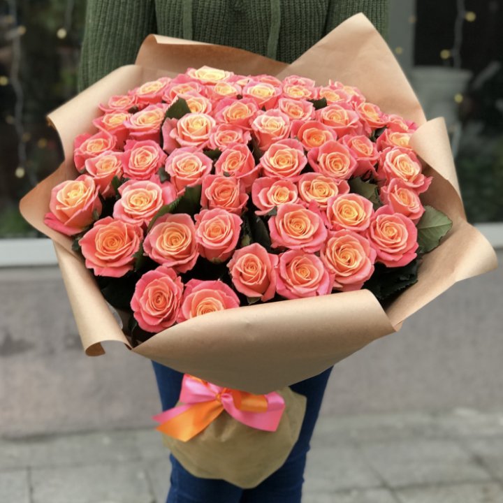 55 роз мисс пигги в Ангарске