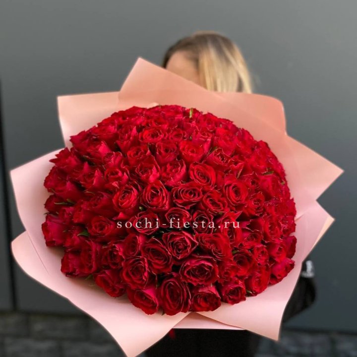 101 роза мадам ред в Ангарске