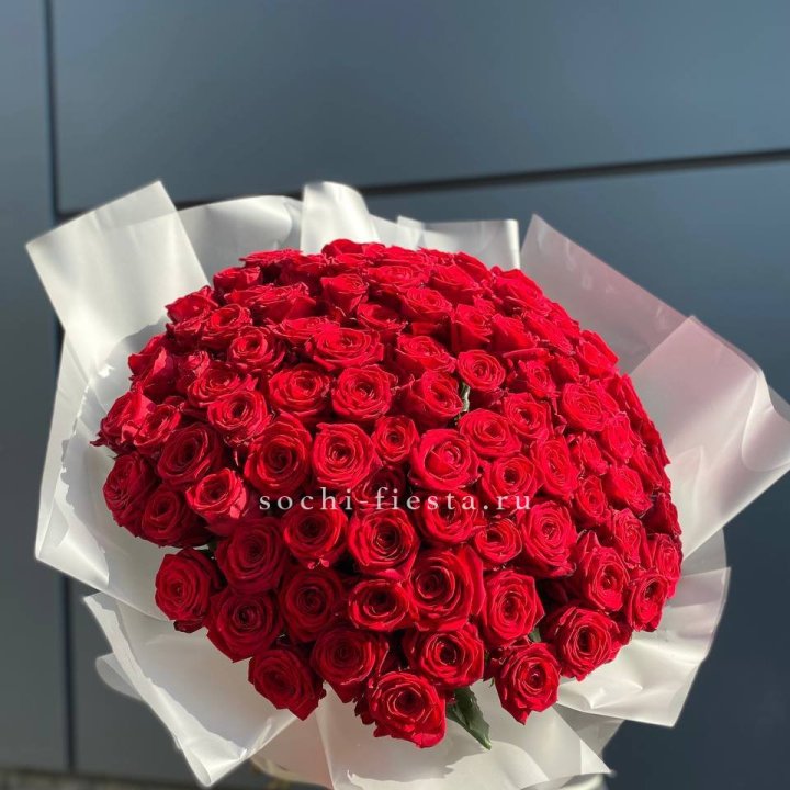 101 высокая роза в Ангарске