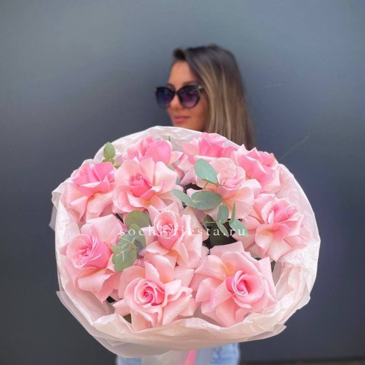 Букет роз "Минифу" в Ангарске