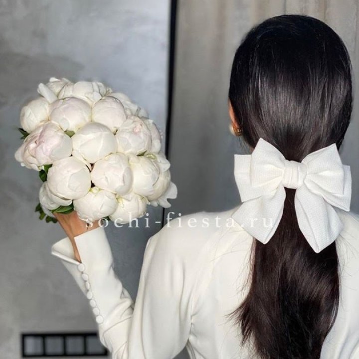 Свадебный букет пионов в Ангарске