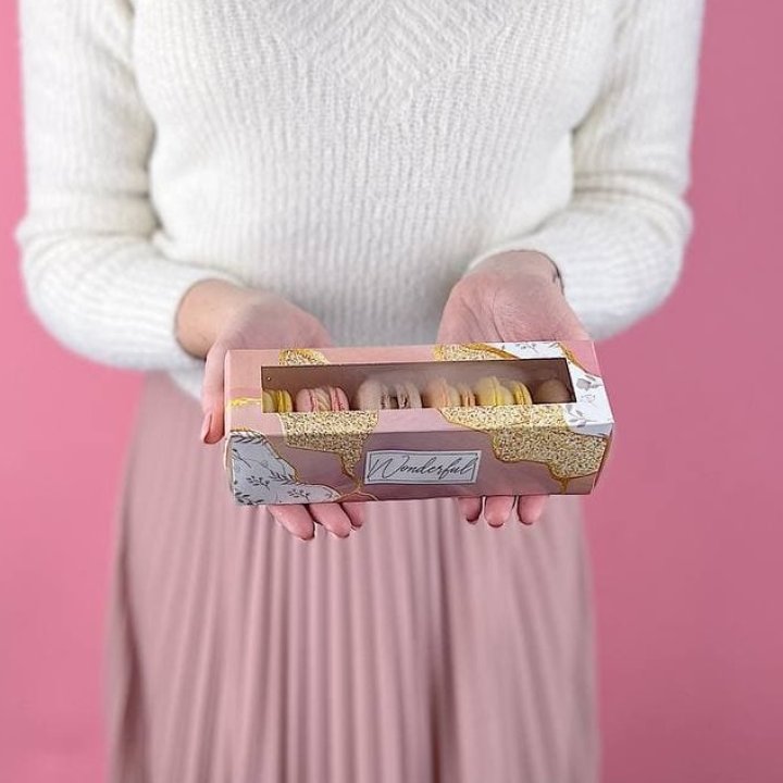 Коробка макаронс 5 шт. в Ангарске