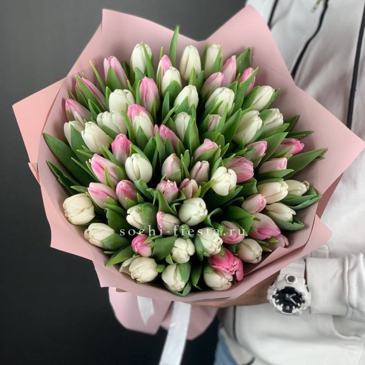 61 тюльпан микс в Ангарске