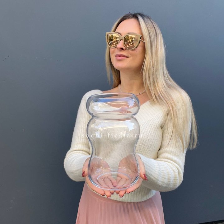 Стеклянная ваза №1 в Ангарске