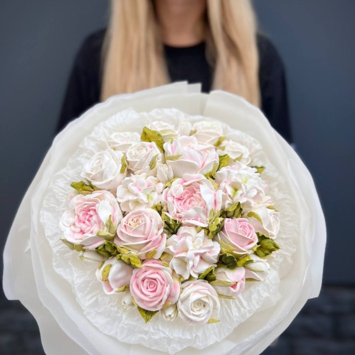 Сладкий букет из ЗЕФИРА нежный в Ангарске